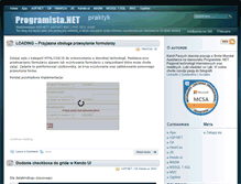Tablet Screenshot of parzych.net